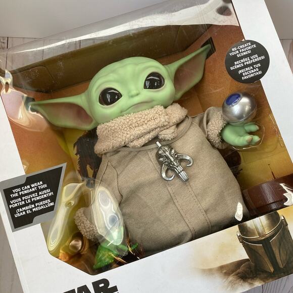 Disney Star Wars The Child Baby Yoda Grogu Mandalorian Toy Set Brand New In Box - Picture 3 of 4